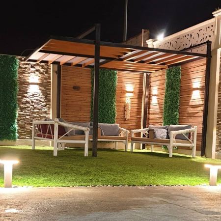 تركيب مظلات سيارات ومنازل وفلل وسواتر في المنزل والحديقة 