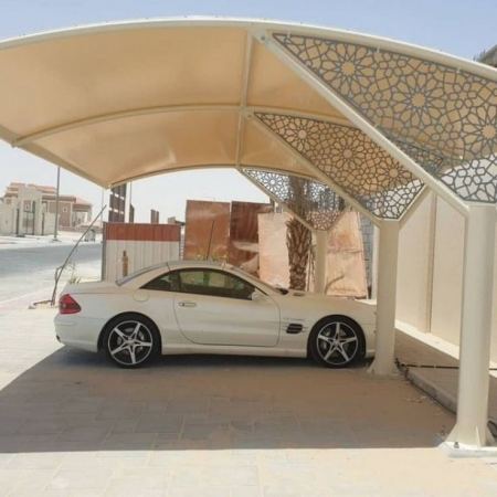 تكلفة تركيب مظلتين سيارات أمام المنزل في الخرج 0509110722